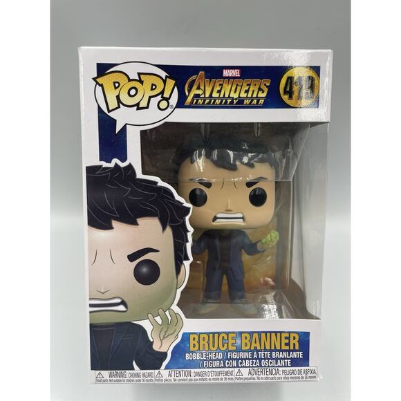 Funko Pop! Marvel Avengers Infinity War Bruce Banner #419 - Picture 1 of 7